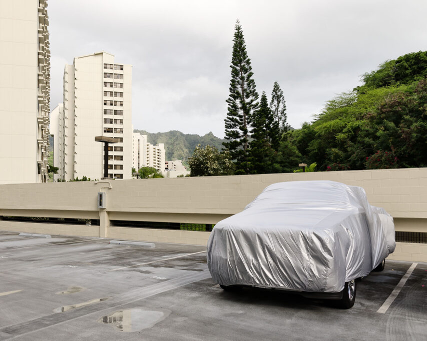 Parking Lot Honolulu Photography