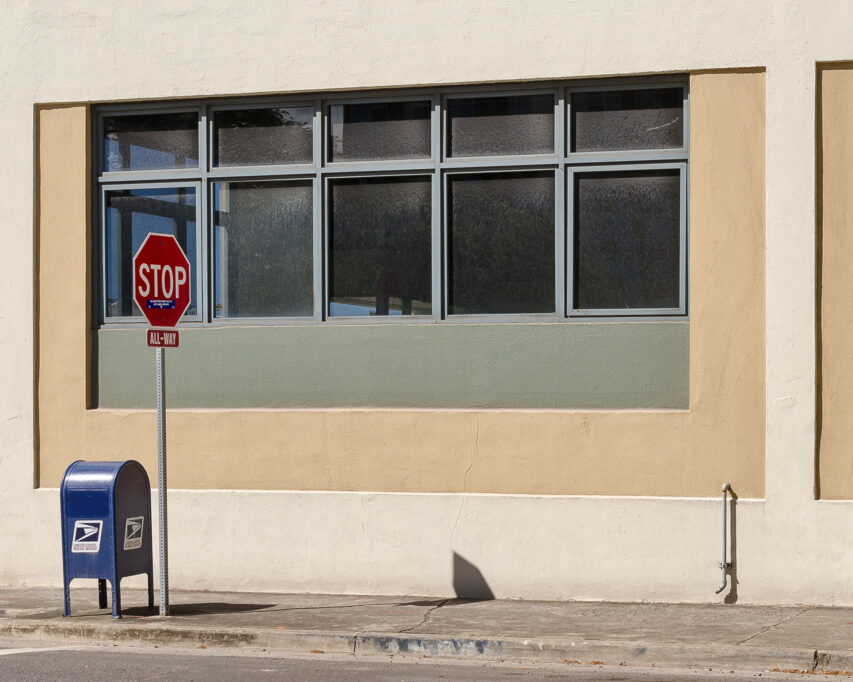 Kakaako Stop Sign Photography