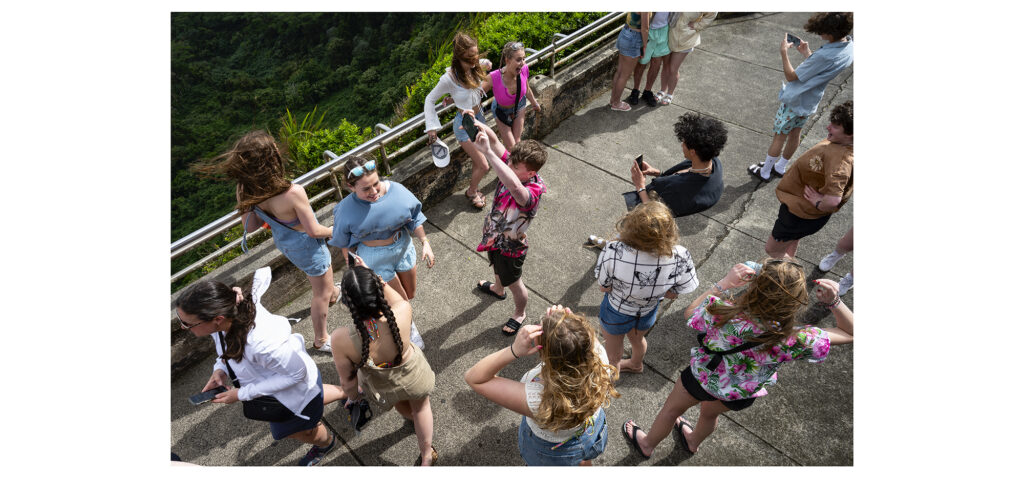 Tour Group – Nu’uanu Pali Lookout, 2024